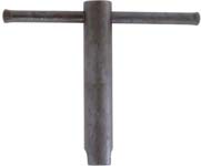 Nipple Wrench for Muskets,
with slotted socket, for square or flat side nipples